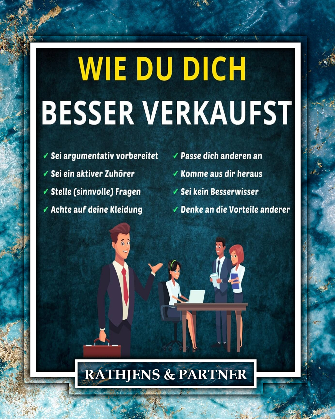 Wie du dich besser verkaufst